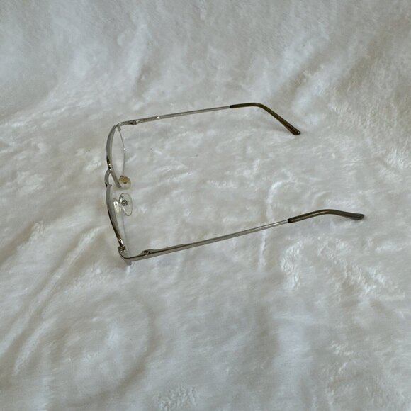 Rectangular Frame Reading Glasses 2.75 Silver‎ Metal RG505H H5 - Picture 3 of 7